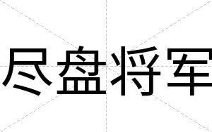 尽盘将军