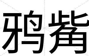 鸦觜