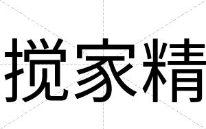 搅家精