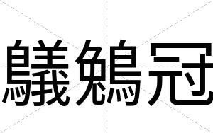 鸃鵵冠