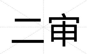 二审
