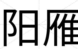 阳雁