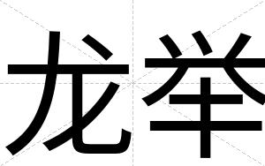 龙举