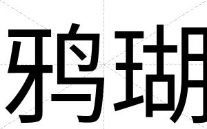 鸦瑚