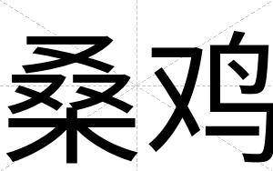 桑鸡