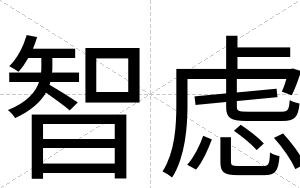 智虑