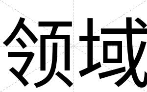 领域