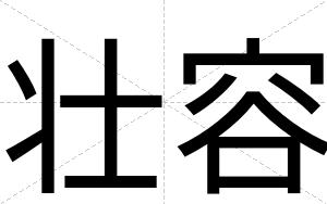 壮容
