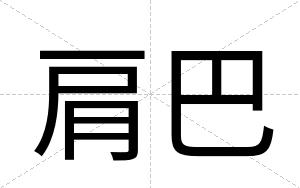 肩巴