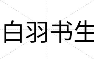白羽书生