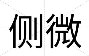侧微
