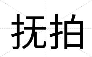 抚拍
