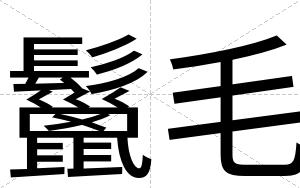 鬣毛