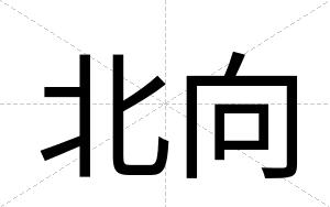 北向