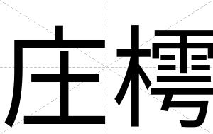 庄樗