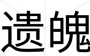 遗魄