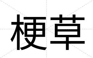 梗草