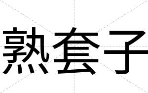 熟套子