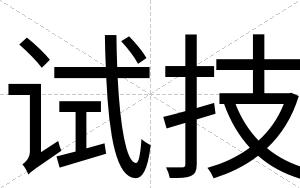 试技