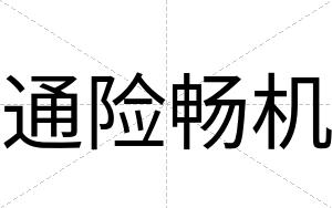 通险畅机