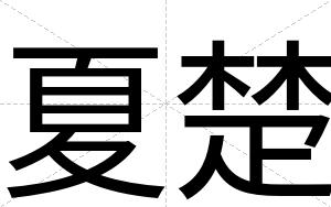 夏楚