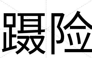 蹑险
