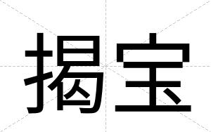 揭宝
