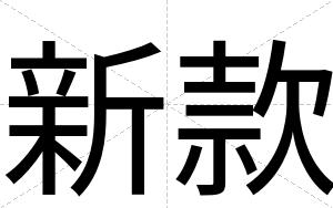 新款