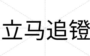 立马追镫