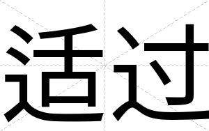 适过