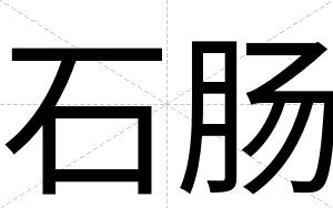 石肠