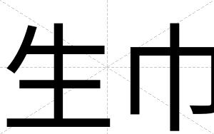 生巾