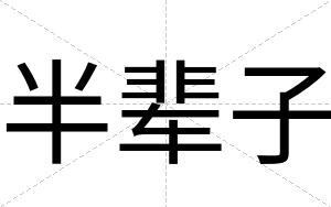 半辈子