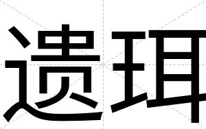 遗珥
