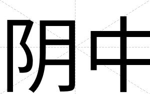 阴中