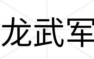 龙武军