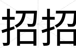 招招
