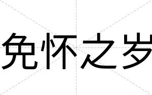 免怀之岁