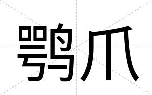 鹗爪
