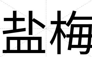 盐梅