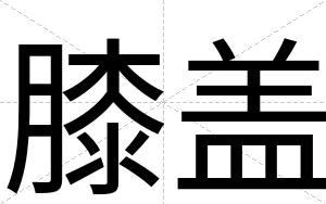 膝盖