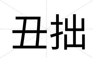 丑拙
