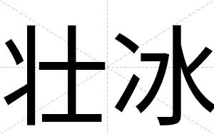 壮冰