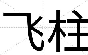 飞柱