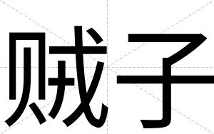 贼子