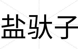 盐驮子