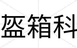 盔箱科