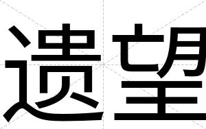 遗望