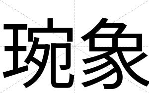 琬象