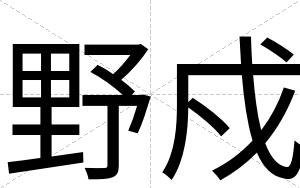 野戍